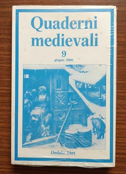 Quaderni medievali: Anno V, numero 9, giugno 1980 - copertina
