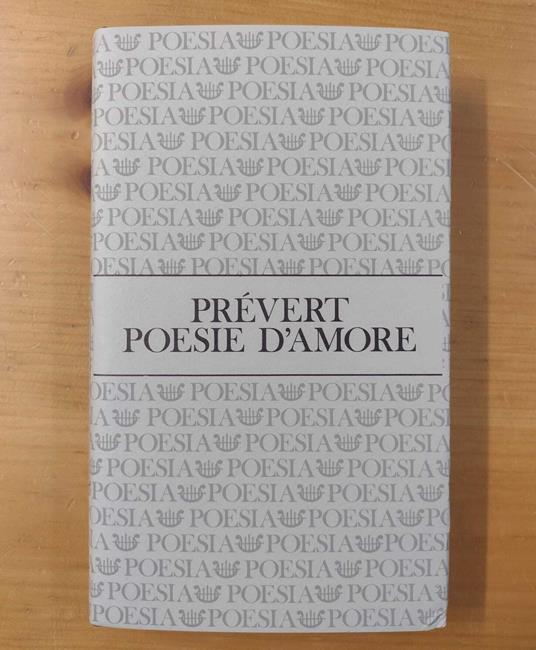 Poesie d'amore - Jacques Prévert - copertina