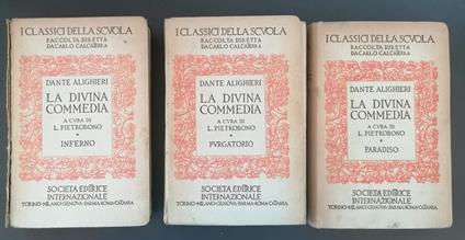 La Divina Commedia - Dante Alighieri - copertina