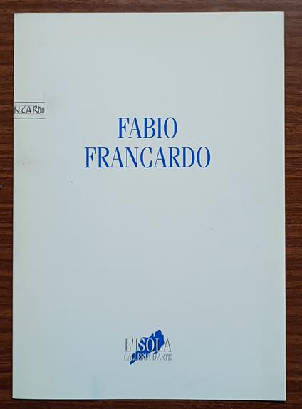 Fabio Francardo - copertina