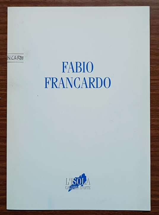 Fabio Francardo - copertina
