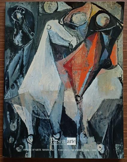 Catalogo d'Asta di opere d'arte moderna provenienti da raccolte private. Asta n. 138 II - copertina