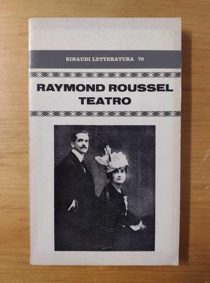Teatro - Raymond Roussel - copertina