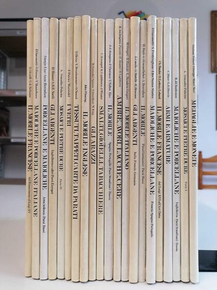 21 volumi de I quaderni dell'antiquariato - copertina