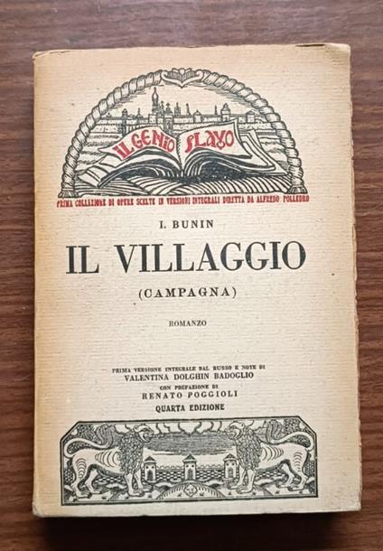 Il villaggio : romanzo - copertina