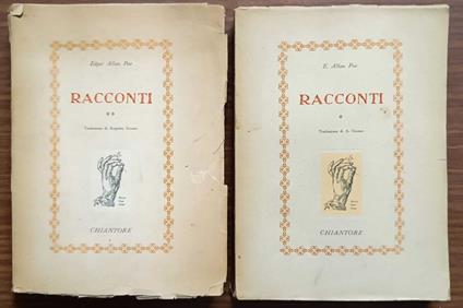 Racconti: 2 volumi - copertina