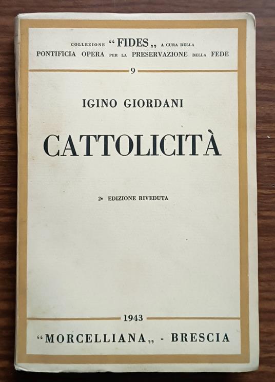 Cattolicità - copertina