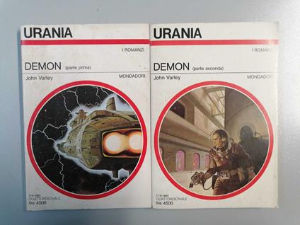 Demon: parte prima + parte seconda - copertina