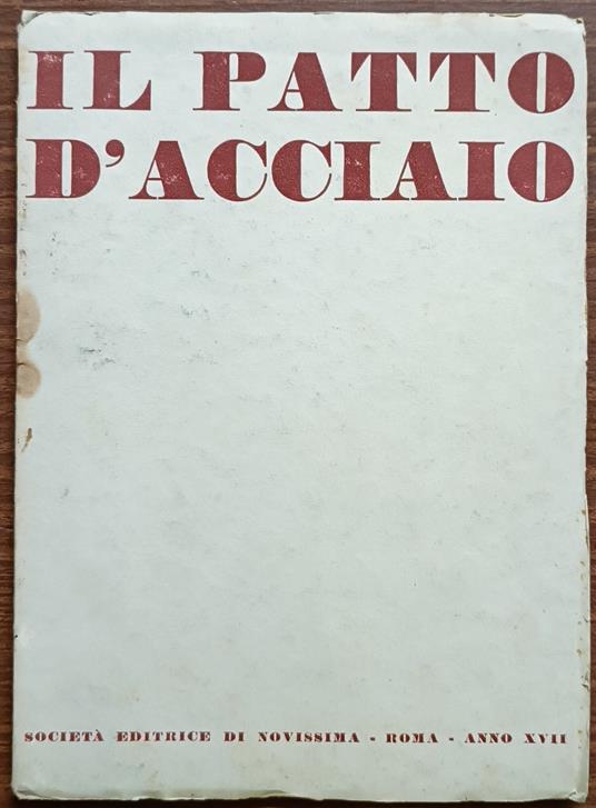Il patto d'acciaio - copertina