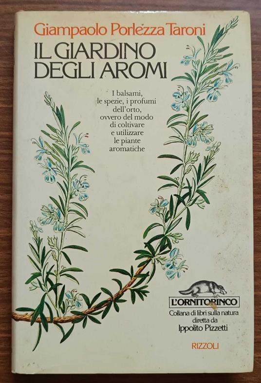 Il giardino degli aromi - copertina