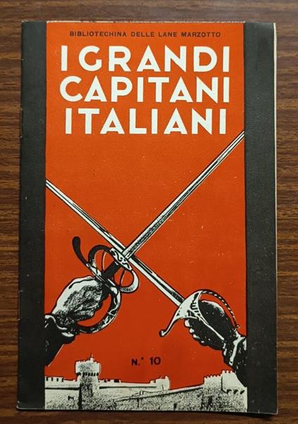 I grandi capitani italiani - copertina