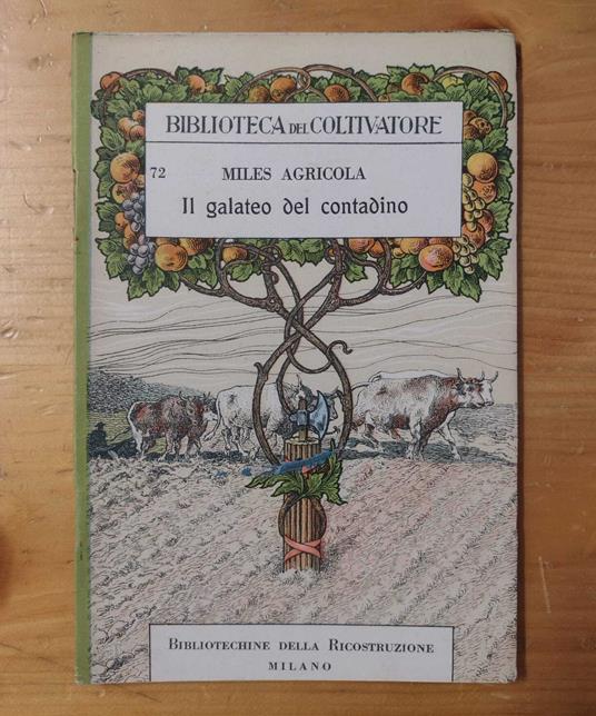 Il galateo del contadino - copertina
