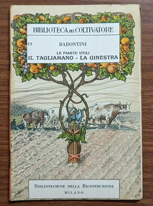 Le piante umili: Il tagliamano - La ginestra - copertina