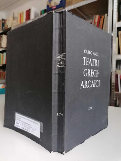 Teatri greci arcaici: da Minosse a Pericle - copertina