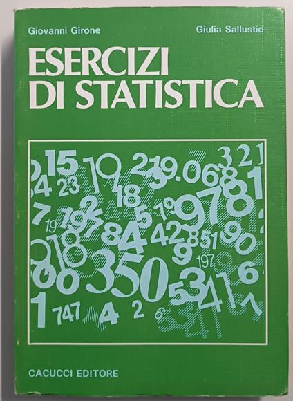 Esercizi di statistica - copertina