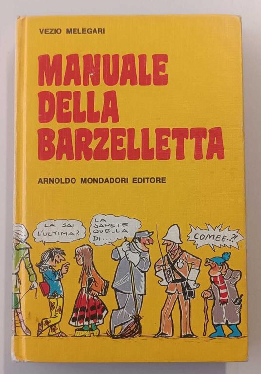 Manuale della barzelletta - copertina