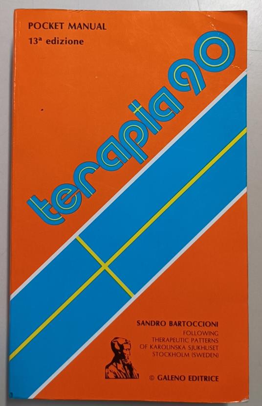 Terapia : pocket manual - copertina