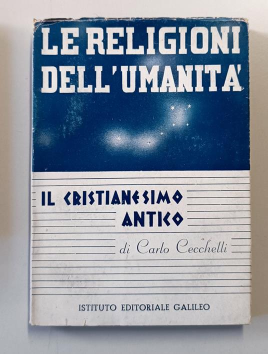 Il cristianesimo antico - copertina