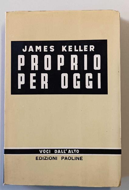 Proprio per oggi: Un pensiero per ogni giorno - copertina