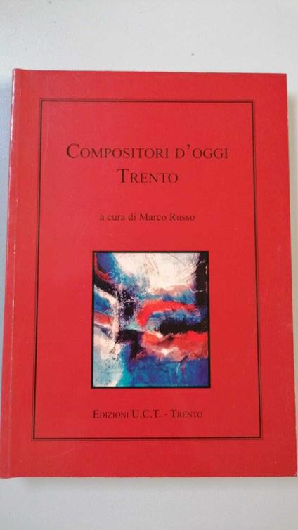 Compositori d'oggi. Trento - copertina