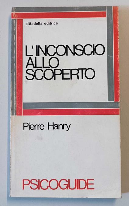 L'inconscio allo scoperto - copertina