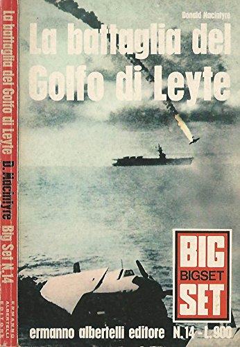 La battaglia del golfo di Leyte - Donald Macintyre - copertina