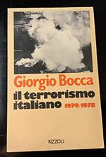 Il Terrorismo Italiano 1970-1978