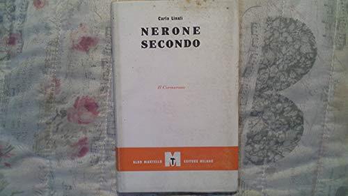 Nerone Secondo - Carlo Linati - copertina