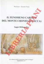 Il fenomeno carsico del Monte Cronio (Sciacca). Saggio bibliografico