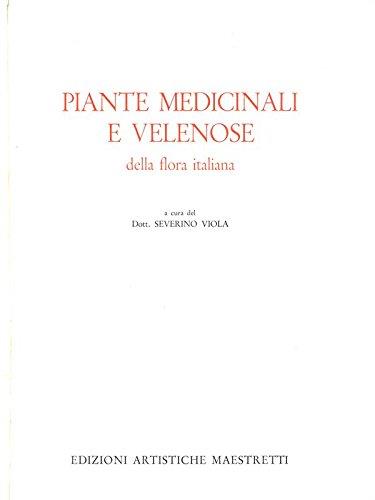 Piante medicinali e velenose della flora italiana - Severino Viola - copertina