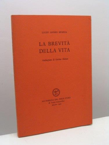 La brevità della vita - Lucio Anneo Seneca - copertina