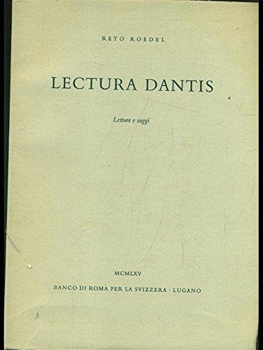 Lectura dantis - Reto Roedel - copertina