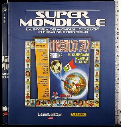Super Mondiale 1. Mexico 70 - copertina