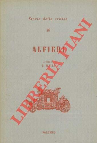 Alfieri - Bruno Maier - copertina