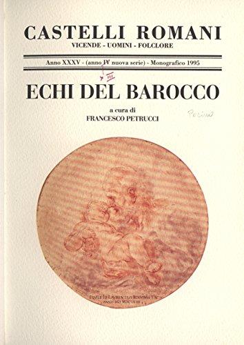 Castelli Romani - 1995. Echi del barocco - copertina