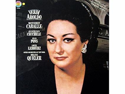 Verdi: Aroldo (Schallplattenpremiere, Gesamtaufnahme in italienischer Sprache) [Vinyl Schallplatte] [3 LP Box-Set] - copertina