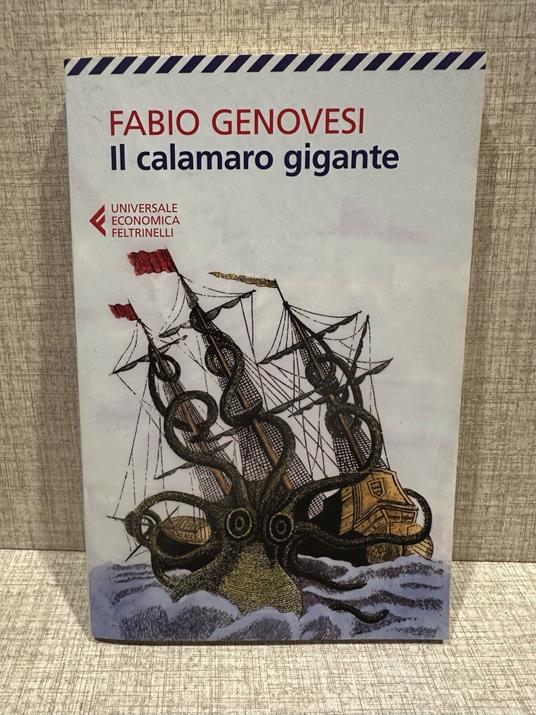 IL CALAMARO GIGANTE Fabio Genovesi ed Feltrinelli - copertina