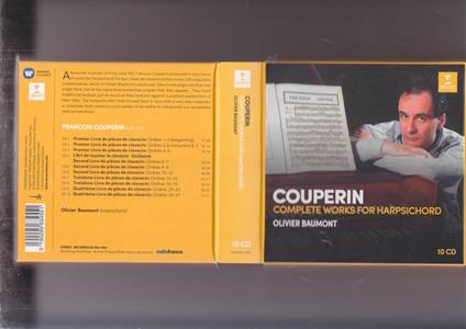 COUPERIN complete works for harpsichord - copertina