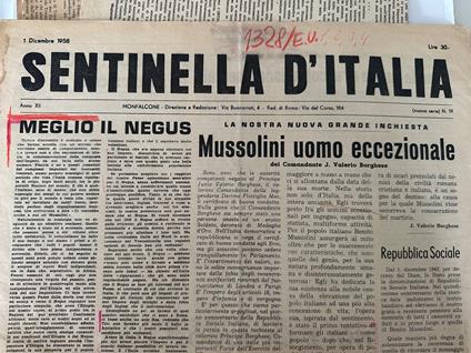 Rivista SENTINELLA D'ITALIA - copertina