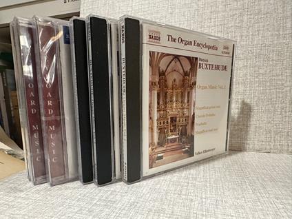 cd Dieterich BUXTEHUDE COMPLETE WORKS Volker Ellenberger – Dietrich Buxtehude Organ Music 1-2-3 and suites - copertina