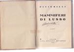 Mammiferi Di Lusso