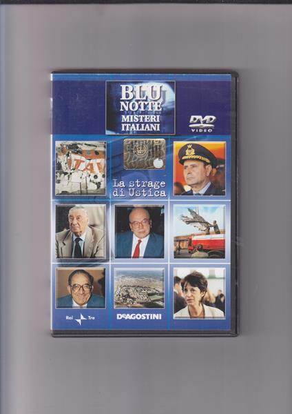 LA STRAGE DI USTICA Blu Notte Misteri Italiani Rai DVD - copertina