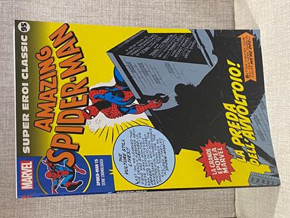 Fumetto Marvel Amazing Spider-Man 95 La Preda Dell'Avvoltoio - copertina