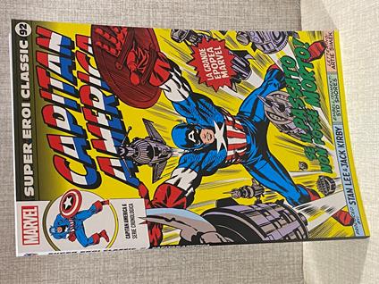 Fumetto Marvel Capitan America 92 Se Il Passato Non Fosse Morto - copertina