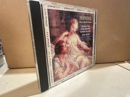 cd HANDEL Sandrine Piau, Gloria Banditelli, Europa Galante, Fabio Biondi – Arie E Duetti D'Amore - copertina
