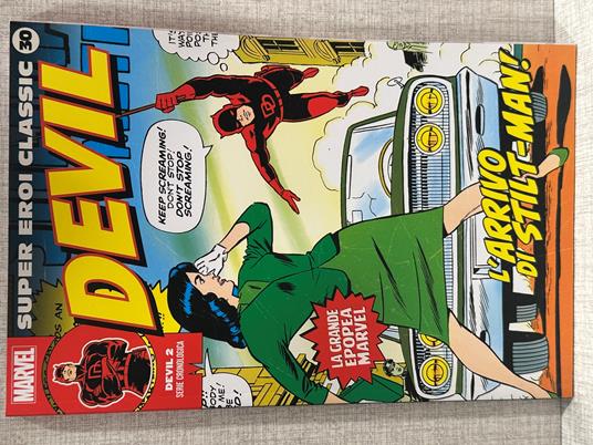DEVIL 30 Fumetti Marvel ed Panini L'Arrivo Di Stilt-Man - copertina