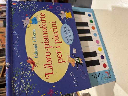 Edizioni Usborne LIBRO PIANOFORTE PER I PICCINI funzionante - con suoni! - copertina