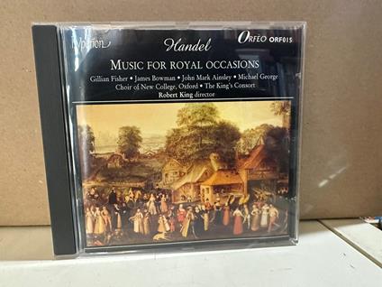 Cd Handel - Robert King - Music For Royal Occasions - Robert King - copertina