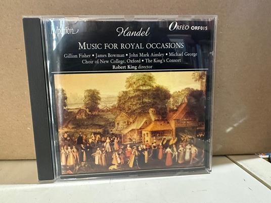 Cd Handel - Robert King - Music For Royal Occasions - Robert King - copertina