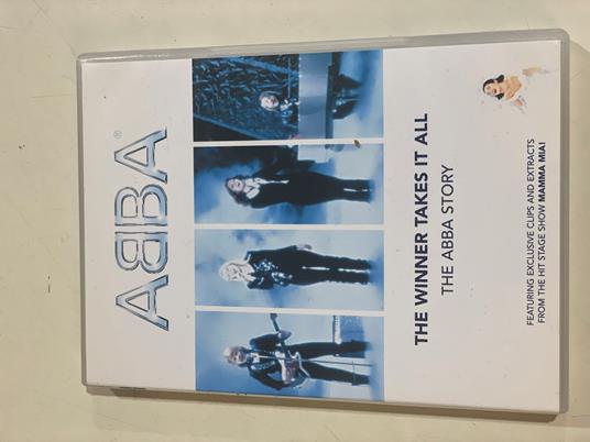 ABBA The winner takes it all the Abba story DVD music - copertina